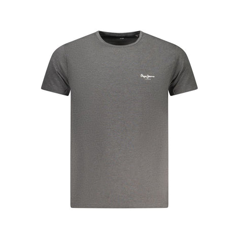 Pepe Jeans Grigio Cotton Men's T-Shirt Pepe Jeans