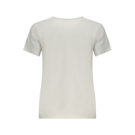 Pepe Jeans White Cotton Women T-Shirt Pepe Jeans