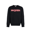 Alexander McQueen Black Cotton Sweatshirt Alexander McQueen
