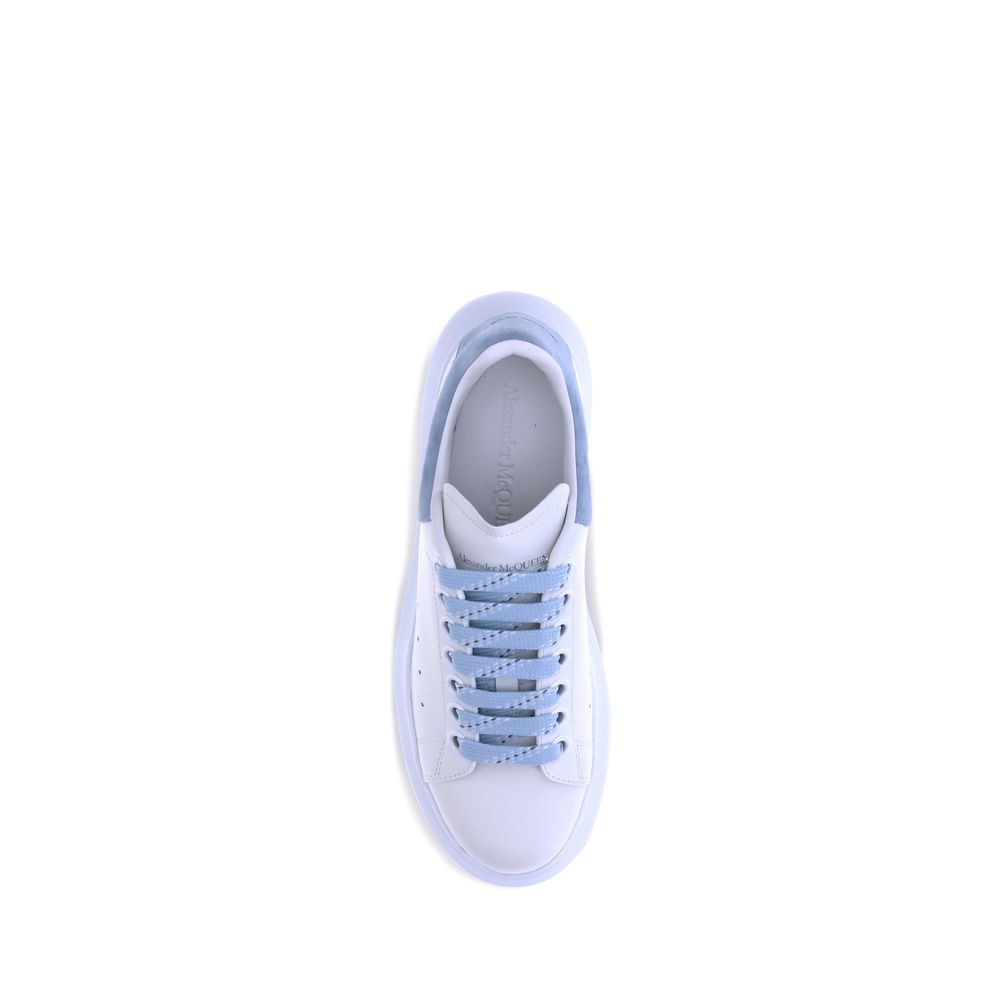 Alexander McQueen Light Blue Calf Leather Bos Taurus Platform Sneakers Alexander McQueen