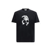 Schwarzes Baumwoll-T-Shirt von Alexander McQueen