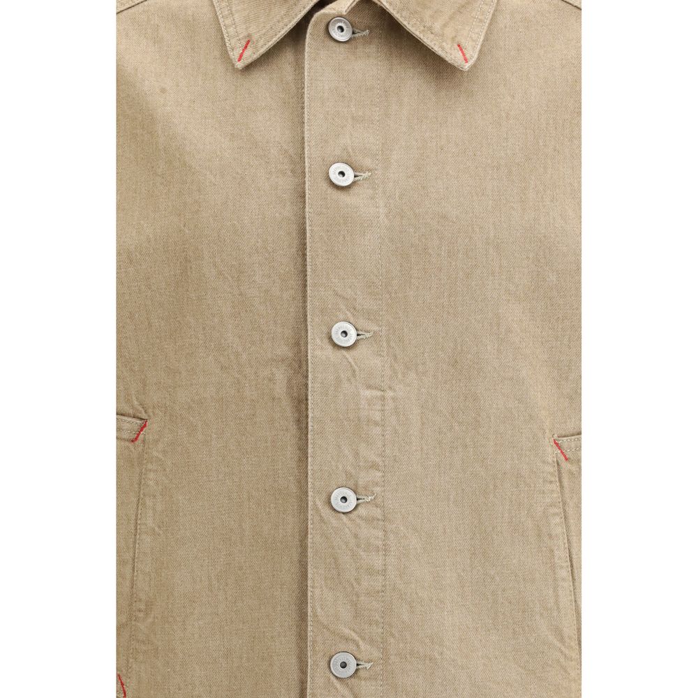 Jacquemus Beige Cotton Denim Jacket Jacquemus