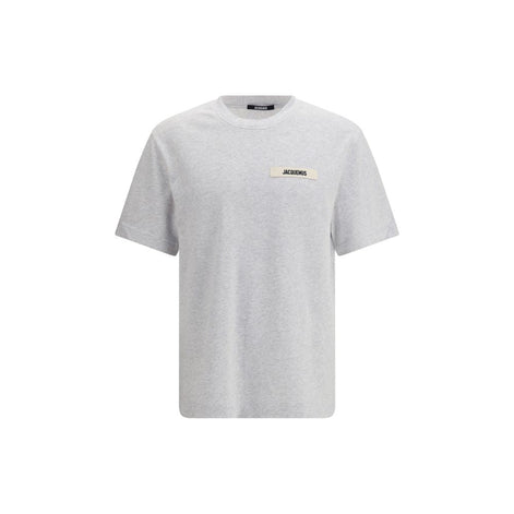 Jacquemus Gray Cotton T-Shirt Jacquemus