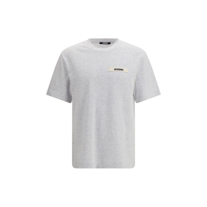 Jacquemus Gray Cotton T-Shirt Jacquemus