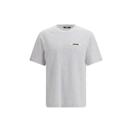 Jacquemus Gray Cotton T-Shirt Jacquemus