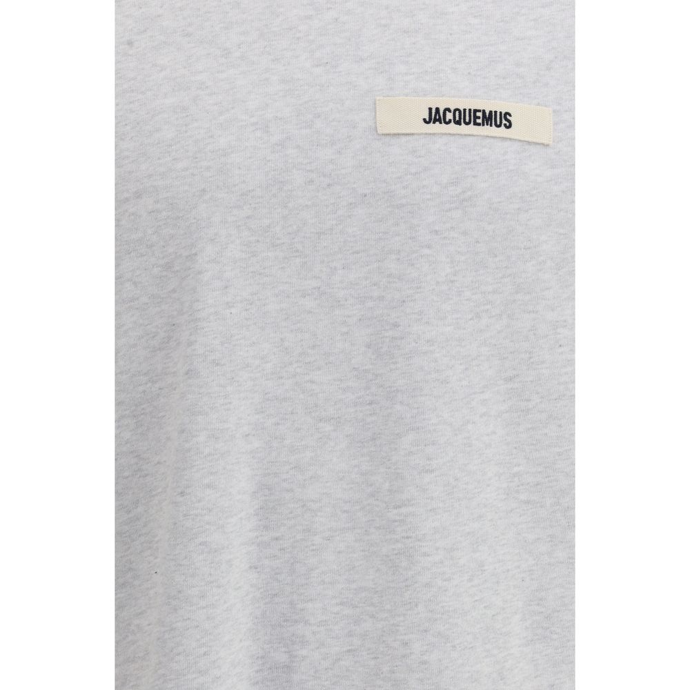 Jacquemus Gray Cotton T-Shirt Jacquemus