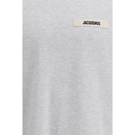 Jacquemus Gray Cotton T-Shirt Jacquemus