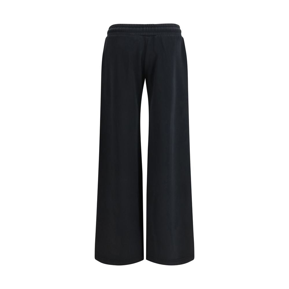 Pantalon décontracté en coton noir Off-White