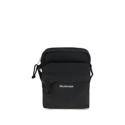 Sac bandoulière Balenciaga en polyamide noir