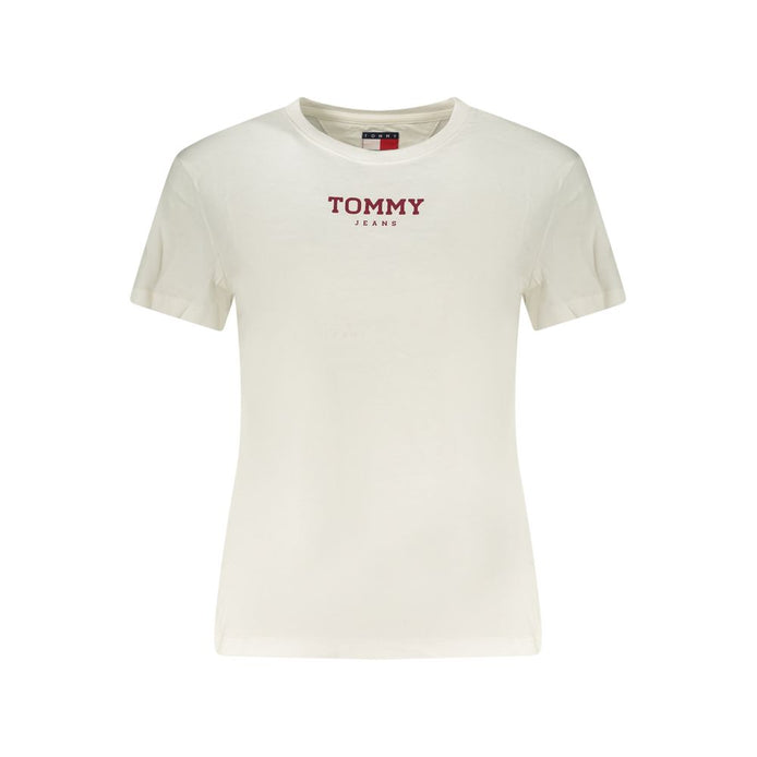 T-Shirt Tommy Hilfiger Blanc Coton Femme