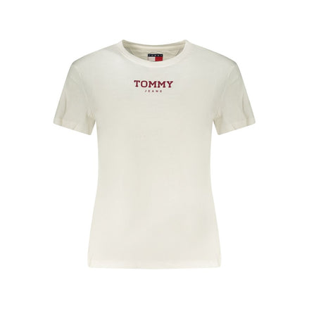 T-Shirt Tommy Hilfiger Blanc Coton Femme