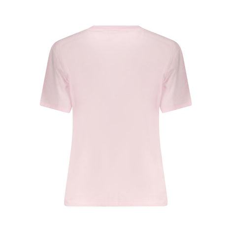 T-shirt Calvin Klein Rosa en coton pour femme