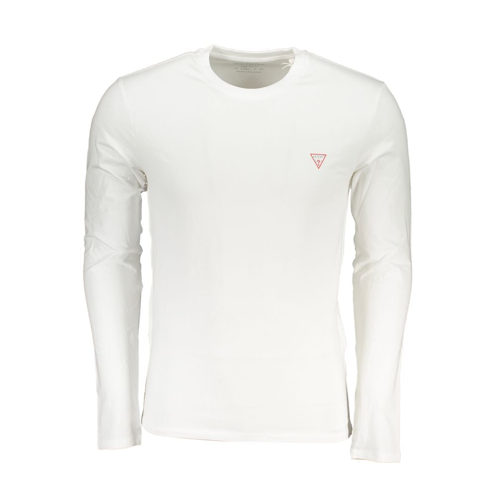 Guess Jeans White Cotton Men's T-Shirt