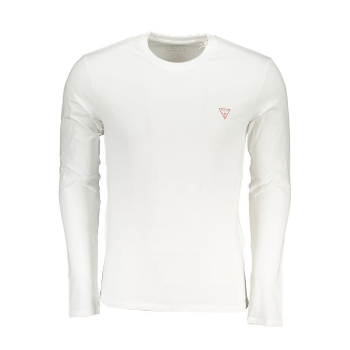 Guess Jeans White Cotton Men's T-Shirt