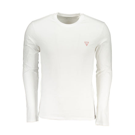 Guess Jeans White Cotton Men's T-Shirt