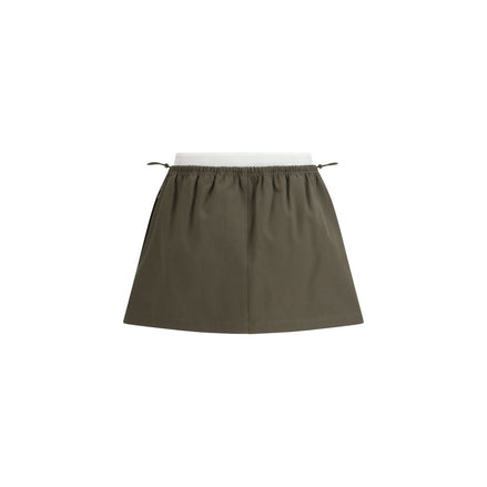 Mini-jupe bicolore en coton Alexander Wang
