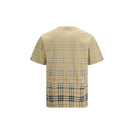 Burberry Beige Cotton T-Shirt