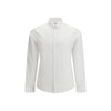 Burberry White Cotton Dress Shirt