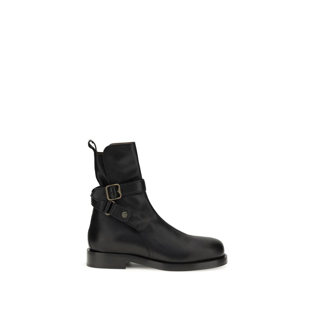 Bottines Burberry Bos Taurus en cuir de veau noir