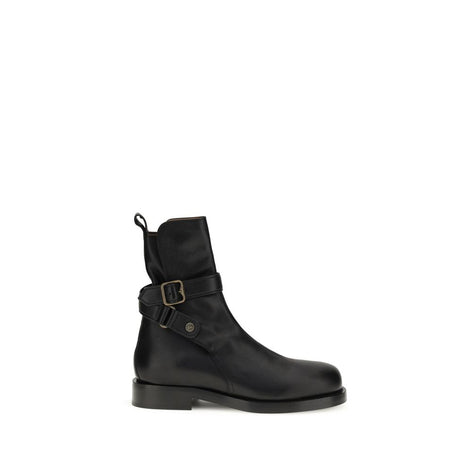 Bottines Burberry Bos Taurus en cuir de veau noir