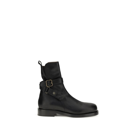 Bottines Burberry Bos Taurus en cuir de veau noir