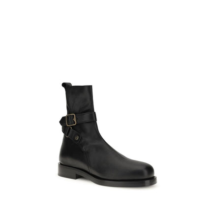 Bottines Burberry Bos Taurus en cuir de veau noir
