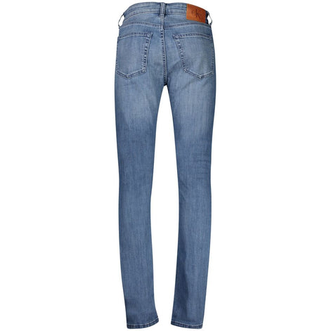 Jean slim-taper en coton bleu Calvin Klein pour homme