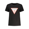 Guess Jeans Nero Cotton Women T-Shirt