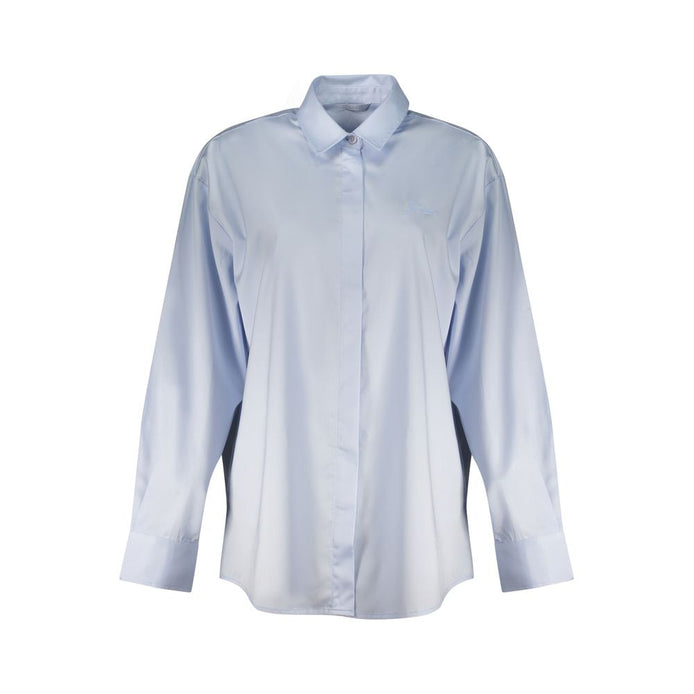 Guess Jeans Azzurro Cotton Women Shirt Guess Jeans