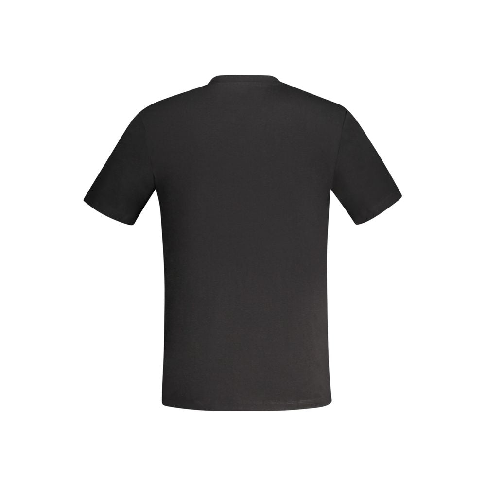 Guess Jeans Black Cotton Men's T-Shirt Guess Jeans
