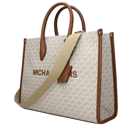 Michael Kors Beige Fabric Handbag