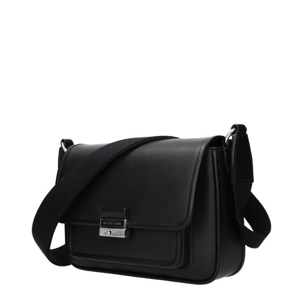 Michael Kors Black Leather Crossbody Bag