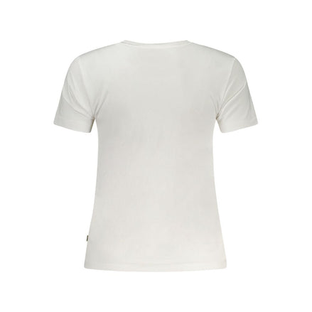 Guess Jeans White Organic Cotton Women T-Shirt Guess Jeans