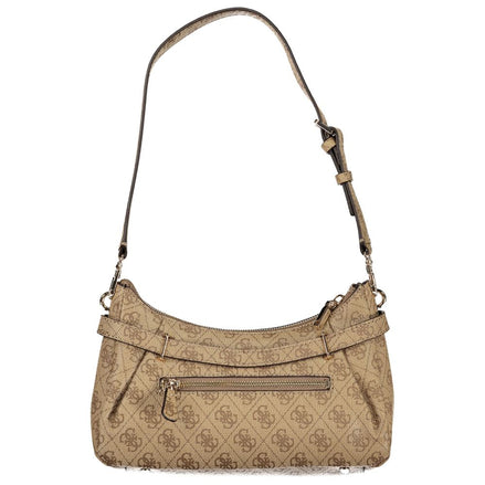 Guess Jeans Beige Polyurethane Women Handbag Guess Jeans