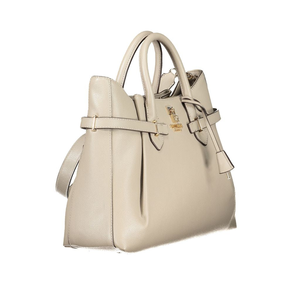 Guess Jeans Beige Polyurethane Women's Handbag Guess Jeans