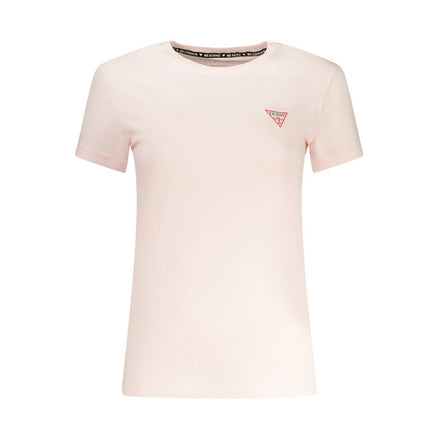 Guess Jeans Rosa Cotton Women T-Shirt Guess Jeans