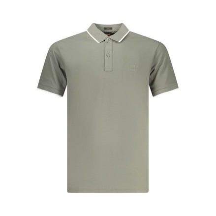 Hugo Boss Verde Cotton Slim Men Polo