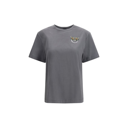 PINKO Gray Cotton T-Shirt