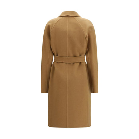 Max Mara Purple Cashmere Coat