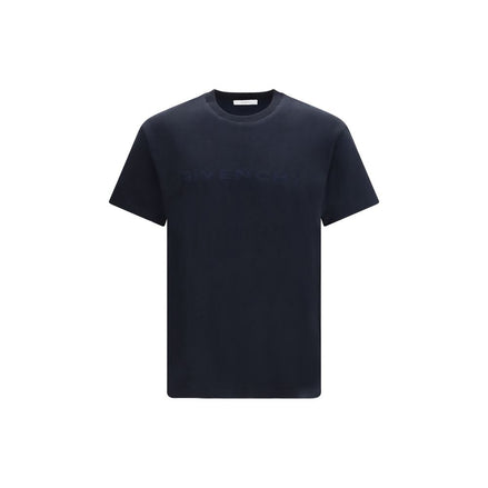 Givenchy Blue Cotton T-Shirt