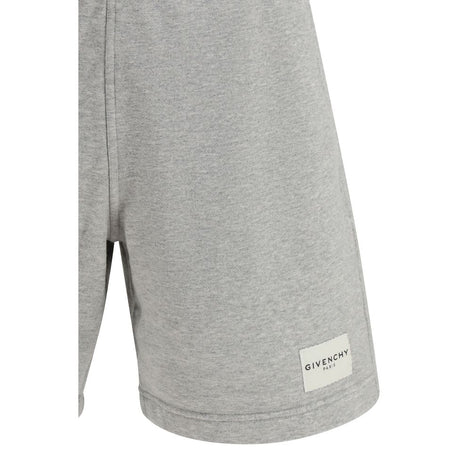 Givenchy Gray Cotton Bermuda Shorts