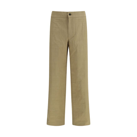 Burberry Beige Cotton Casual Pants