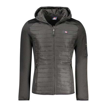 Norway 1963 Nero Poliestere Uomo Giubbotto