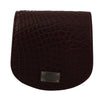 Dolce & Gabbana Brown Exotic Skin Pocket Condom Case Holder Dolce & Gabbana