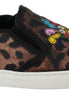 Dolce & Gabbana Leather Leopard #dgfamily Loafers Shoes Dolce & Gabbana