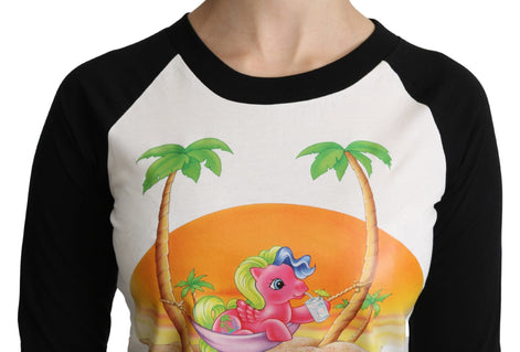 Moschino White Cotton T-shirt My Little Pony Top Tshirt Moschino