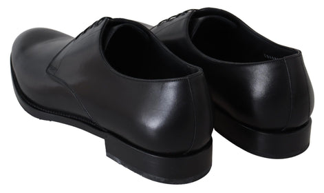 Dolce & Gabbana Black Leather SARTORIA Hand Made Shoes Dolce & Gabbana