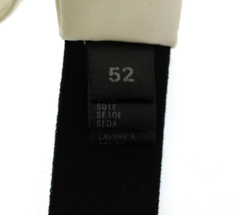 Dolce & Gabbana White Waist Silk Cummerbund Belt Dolce & Gabbana