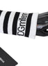 Dolce & Gabbana Black White Wool DGMillennials Wristband Wrap Dolce & Gabbana