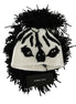 Dolce & Gabbana Black White Knitted Cashmere Animal Design Hat Dolce & Gabbana